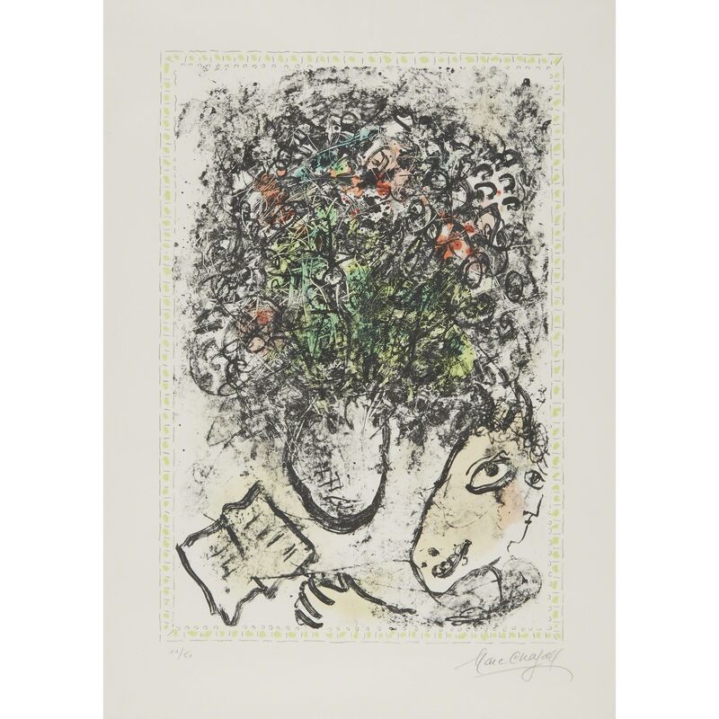 Marc Chagall, ‘Art Flowers’, 1983, Print, Color lithograph on Arches, Freeman's