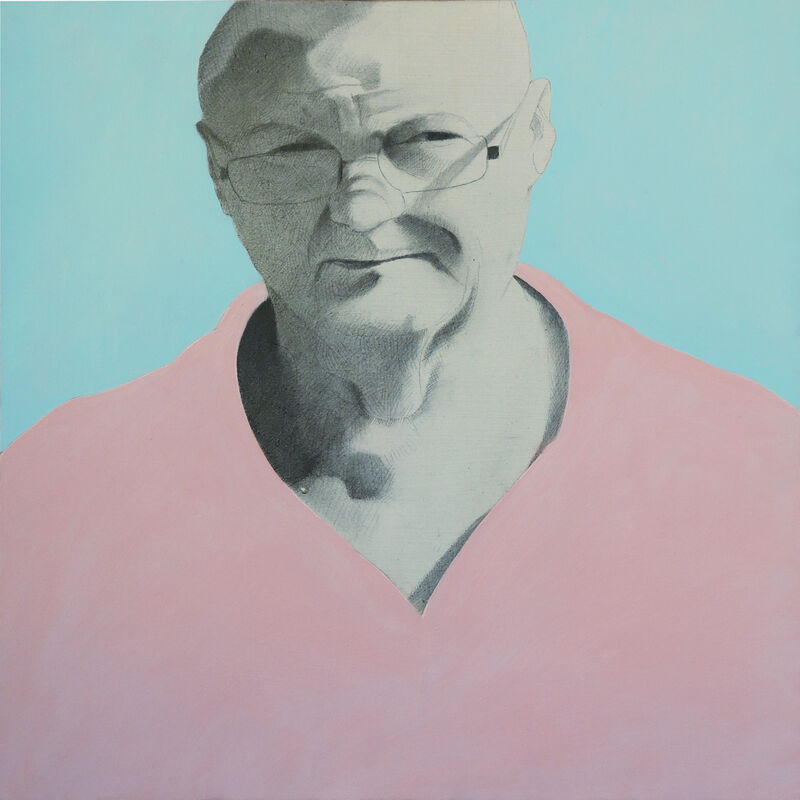 Frédéric Blaimont, ‘Henry’, 2021, Painting, Oil and pencil on canvas, Nordic Art Agency