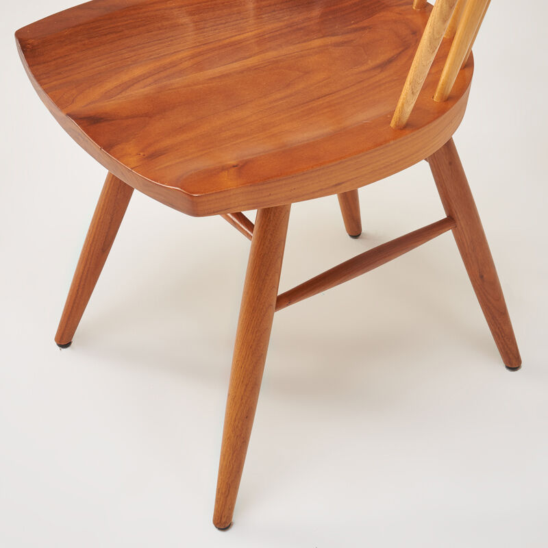 George Nakashima, ‘Set of eight Straight-Back dining chairs, USA’, 2000s, Design/Decorative Art, Walnut, hickory, Rago/Wright/LAMA
