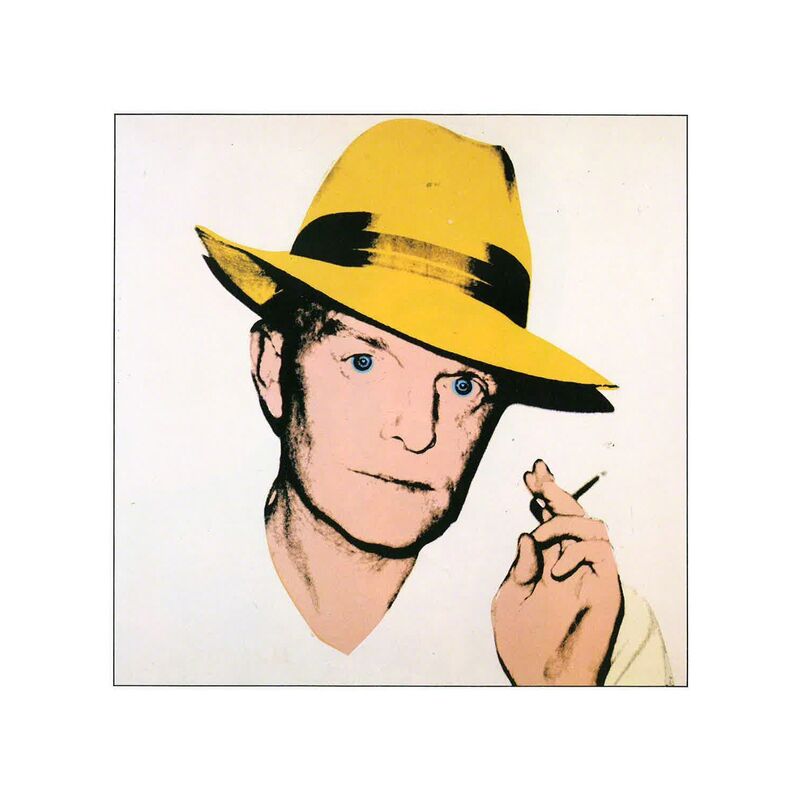 Andy Warhol, ‘Truman Capote - Yellow Fedora’, 1979, Print, Lithograph, Globe Photos