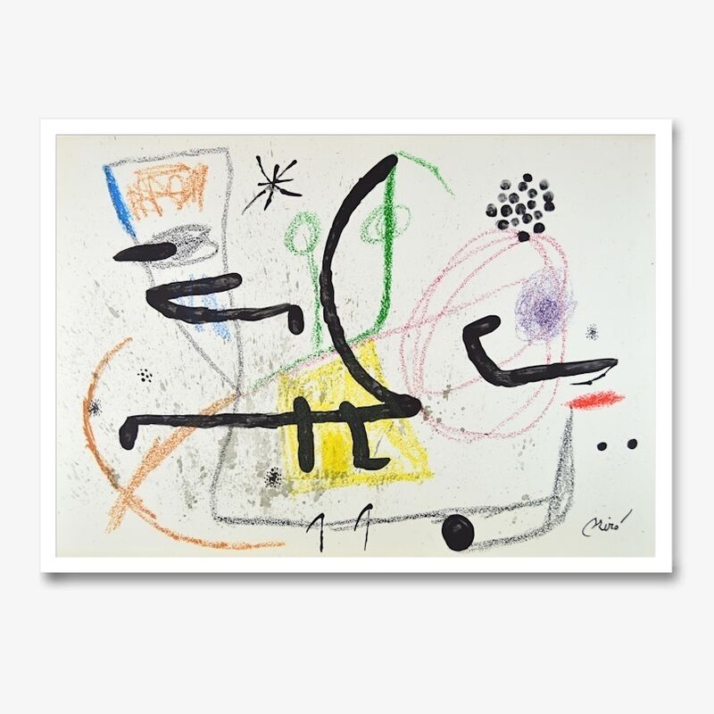 Joan Miró, ‘Maravillas 9’, Print, Lithograph, signed in the plate, ARTEDIO