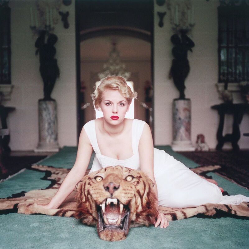 Slim Aarons, ‘Beauty and the Beast’, 1959, Photography, Lambda print, IFAC Arts