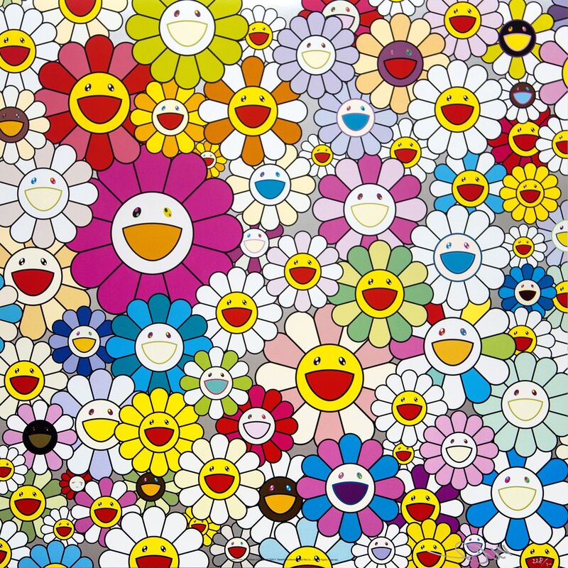 Takashi Murakami, ‘flowers from the village of ponkotan’, 2011, Print, Offset lithograph, Mixer