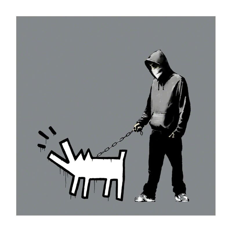 Banksy, ‘Choose Your Weapon (Grey) - Signed’, 2010, Print, Screen print on paper, Hang-Up Gallery