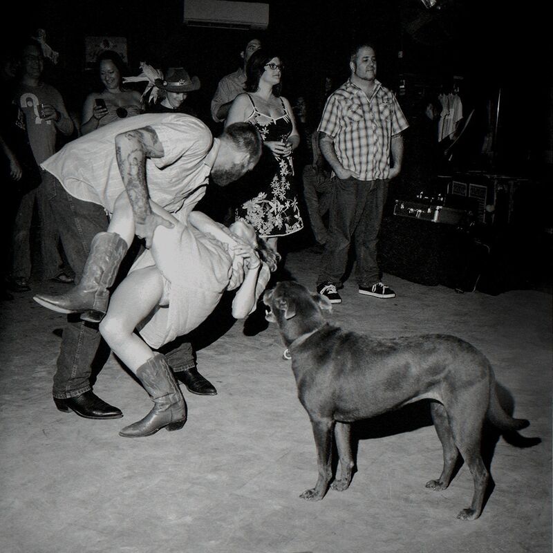 Chad Schaefer, ‘Dancers and a Dog at the White Horse Saloon, Austin, TX’, 2010, Photography, Digital C-prints, Soho Photo Gallery