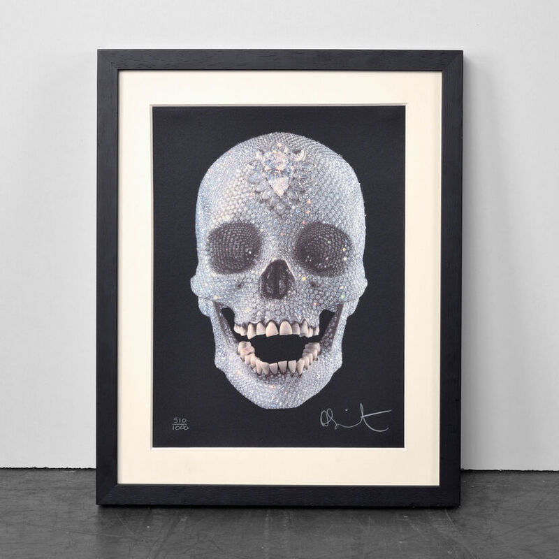 Damien Hirst, ‘For the Love of God (with Diamond Dust)’, 2009, Print, Silkscreen with Diamond Dust, Weng Contemporary