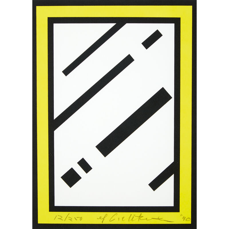 Roy Lichtenstein, ‘Mirror’, 1990, Print, Color screenprint on four-ply board, Freeman's