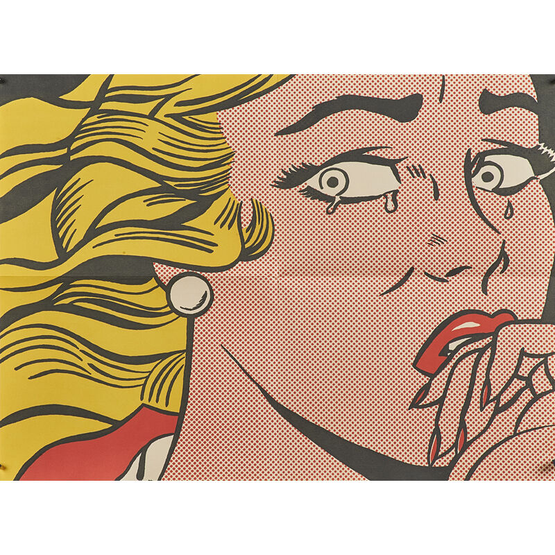 Roy Lichtenstein, ‘Crying  Girl’, 1963, Print, Offset lithograph in colors (mailer), Rago/Wright/LAMA
