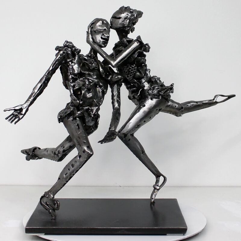 Sébastien Ruiz, ‘Couplet d'amour’, 2018, Sculpture, Steel, Galerie Art Pluriel Rive Droite