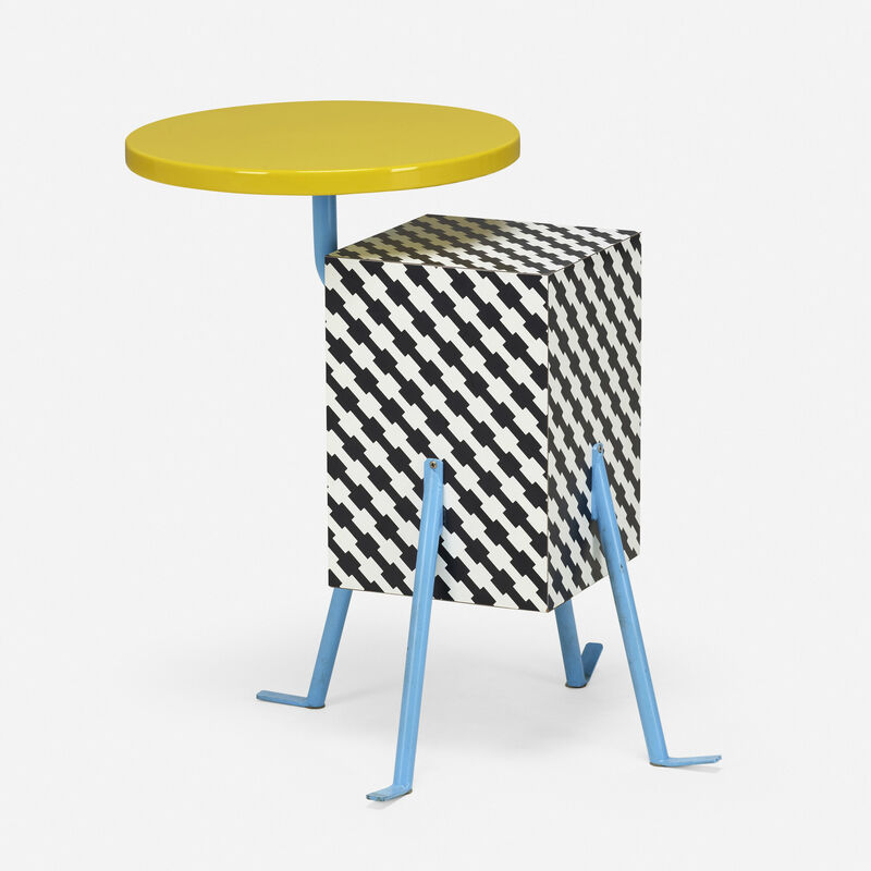 Michele de Lucchi, ‘Kristall occasional table’, 1981, Design/Decorative Art, Enameled steel, laminate, Rago/Wright/LAMA