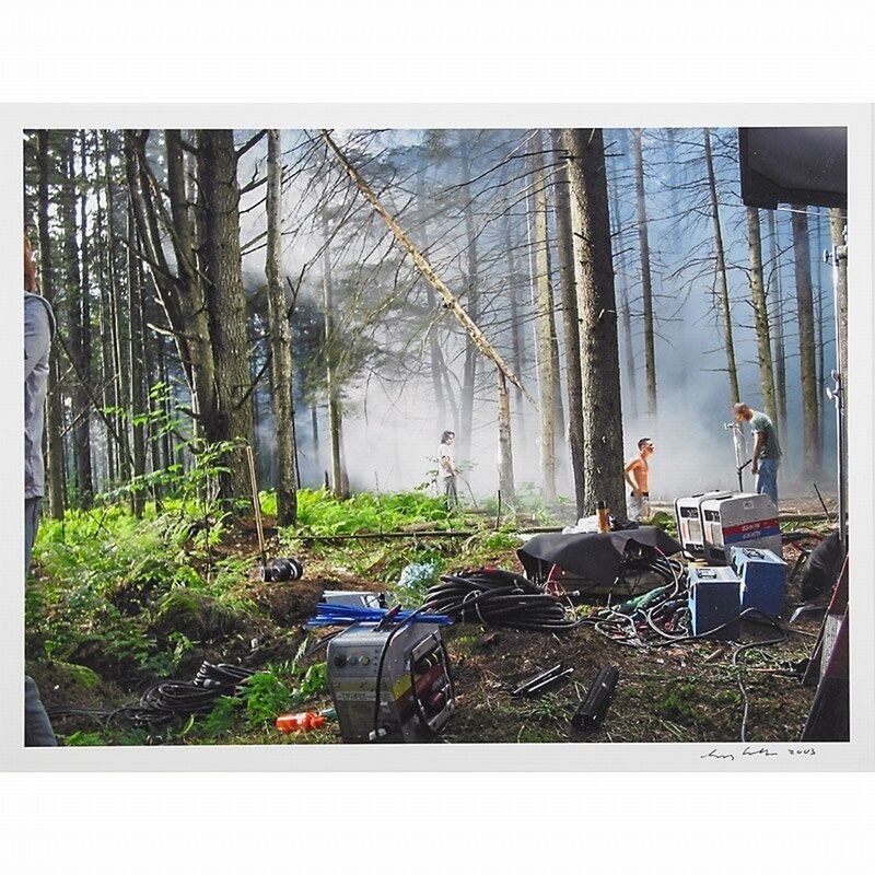 Gregory Crewdson, ‘Production Still, Forest Gathering #1 from Beneath the Roses’, 2003, Photography, Digital c-print, Cerbera Gallery