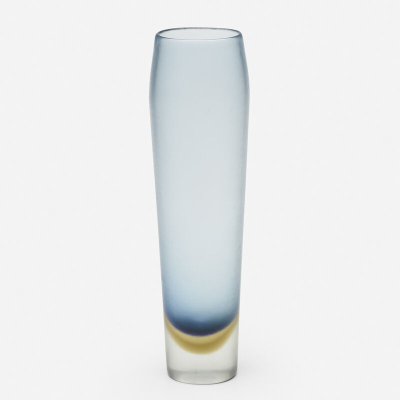 Paolo Venini, ‘Inciso vase’, c. 1956, Design/Decorative Art, Wheel-carved glass, Rago/Wright/LAMA