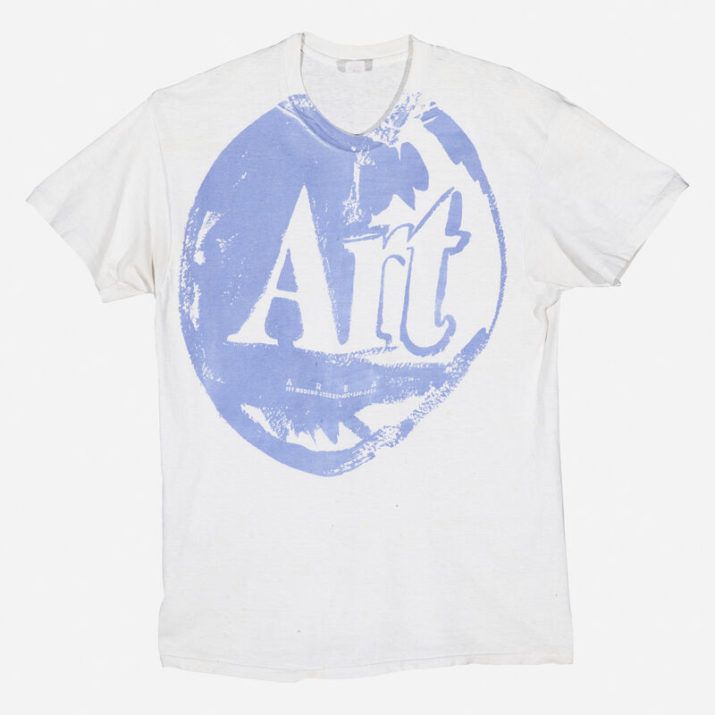 Andy Warhol, ‘Area Nightclub t-shirt’, c. 1985, Print, Screenprint on t-shirt, Rago/Wright/LAMA