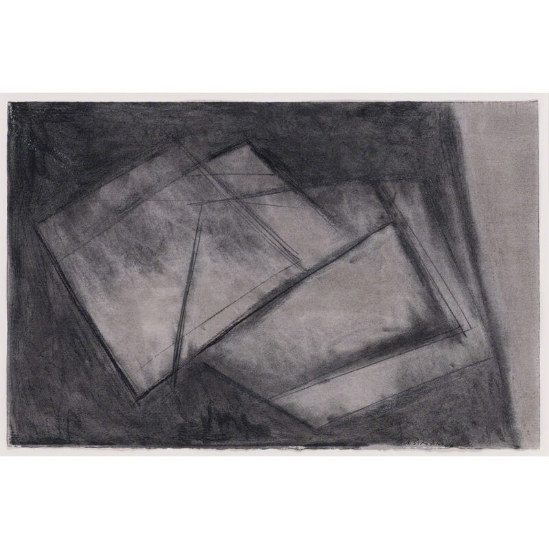 Josef Šíma, ‘Untitled’, 1960, Drawing, Collage or other Work on Paper, Charcoal on paper, PIASA