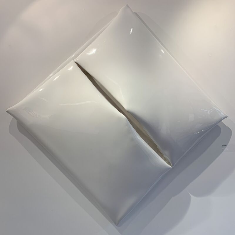 Mimi Herbert, ‘White Lozenge’, ca. 1975, Sculpture, Formed acrylic, Bethesda Fine Art