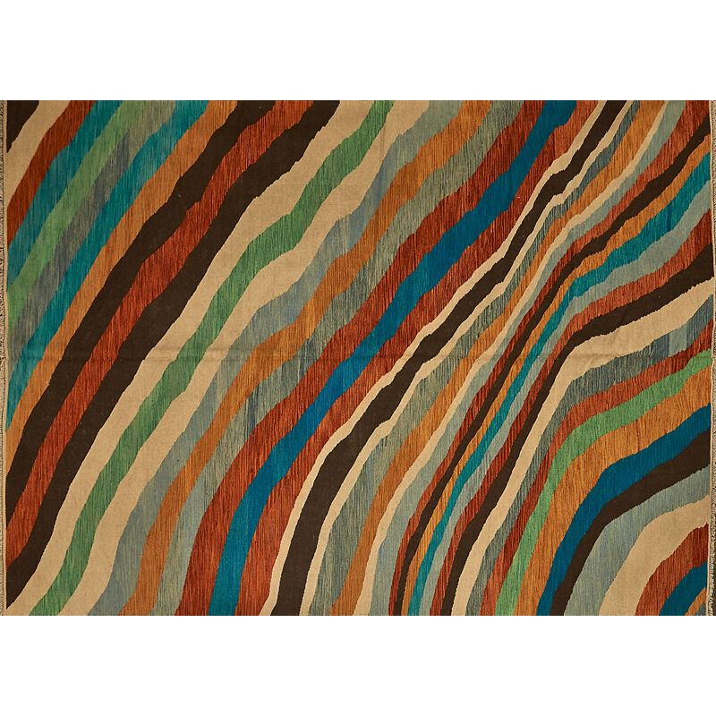 ‘Contemporary Flatweave Rug’, Textile Arts, Room-sized wool rug, Rago/Wright/LAMA