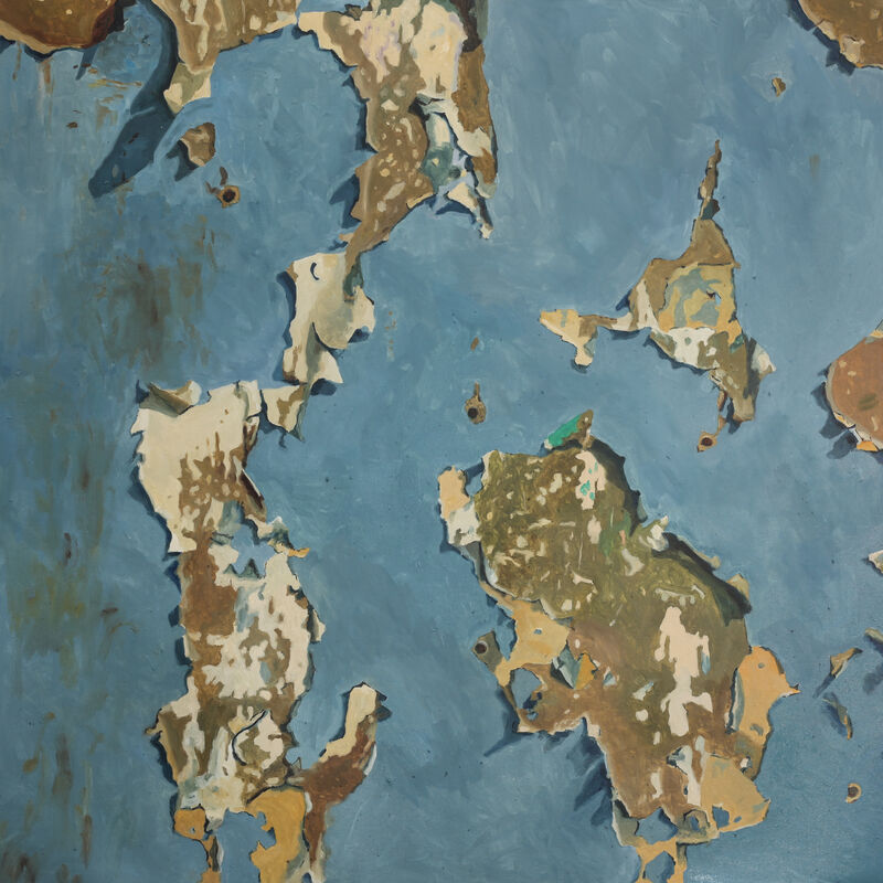 Martinho Costa, ‘Mapa Mundo’, 2019, Painting, Oil on canvas, Galería Silvestre