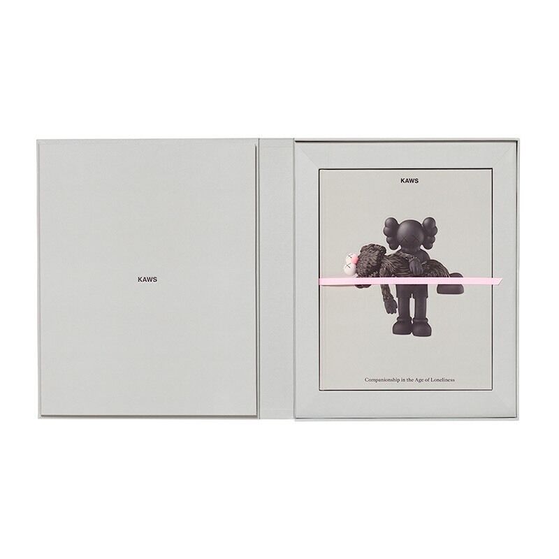 KAWS, ‘KAWS LIMITED EDITION ART BOOK WITH SCREENPRINT 2019’, 2019, Print, Screenprint on Arches Aquarelle 300gsm paper; Limited Edition art Book, Gin Huang Gallery