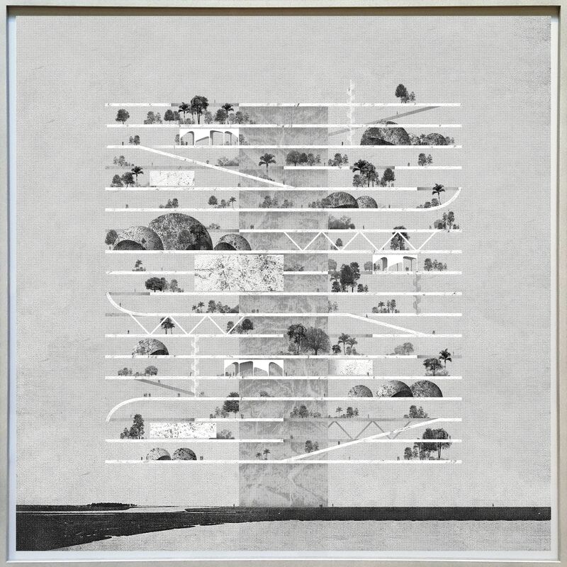 Miles Gertler, ‘Seven, Hanging Gardens’, 2015, Photography, Archival print on cotton paper, Corkin Gallery