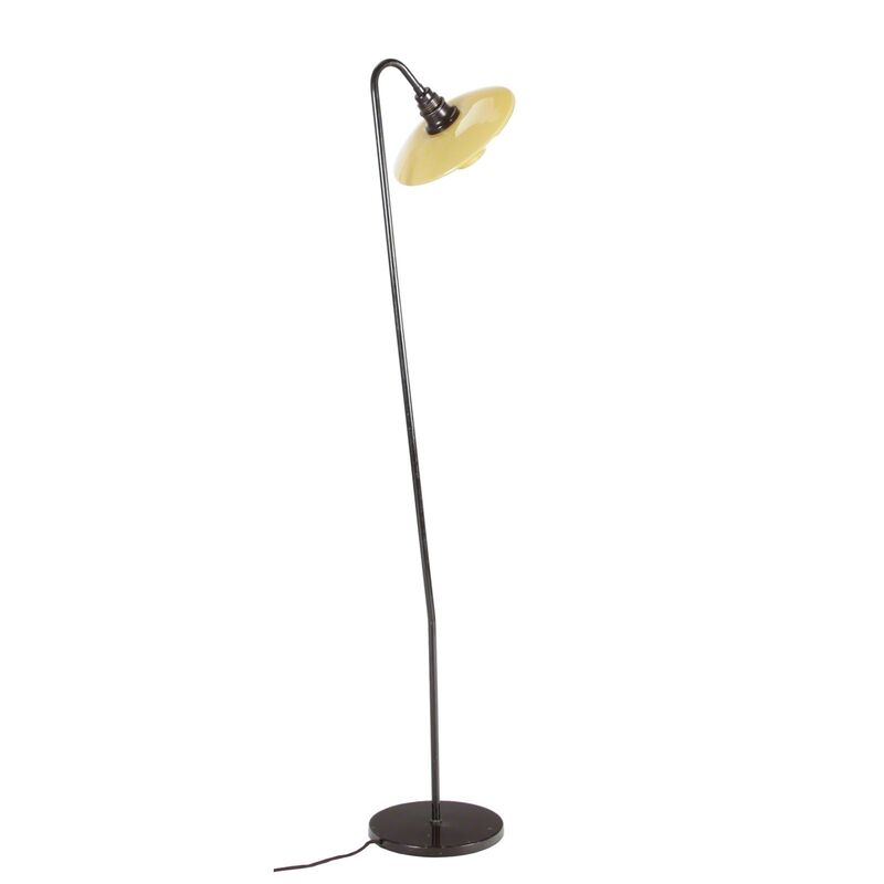 Poul Henningsen, ‘Floor lamp’, 1931, Design/Decorative Art, Browned metal and yellow glass, Dansk Møbelkunst Gallery