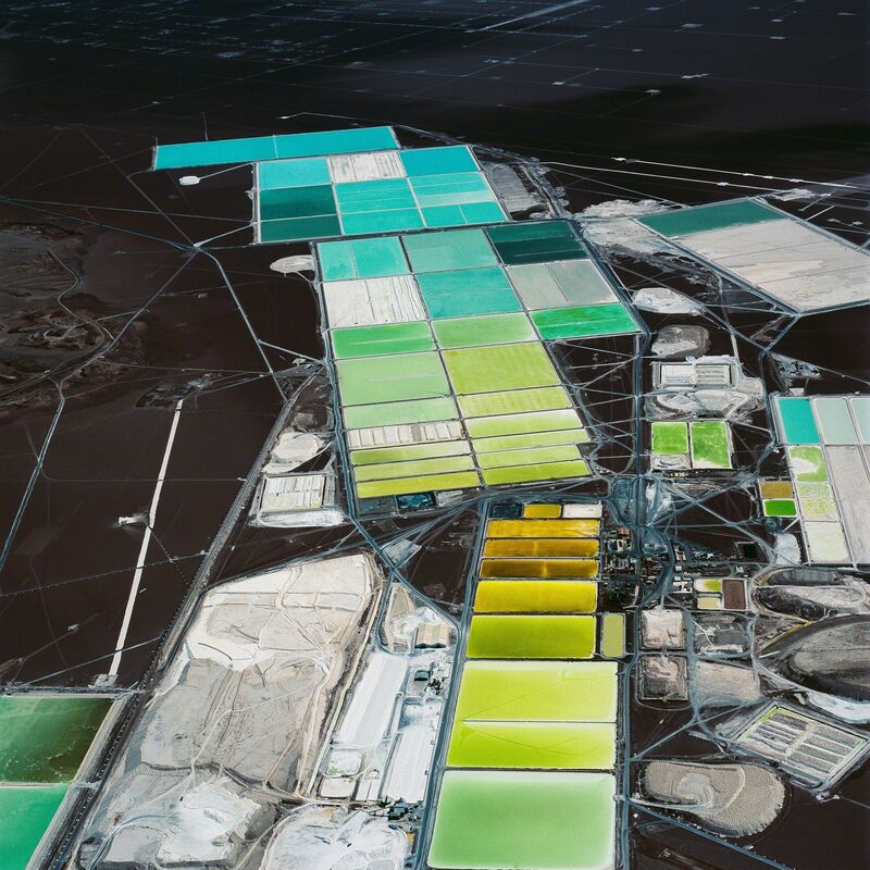 David Maisel, ‘DESOLATION DESERT: Lithium Extraction 1, Salar de Atacama, Chile’, 2018, Photography, Archival pigment print, Headlands Center for the Arts Benefit Auction