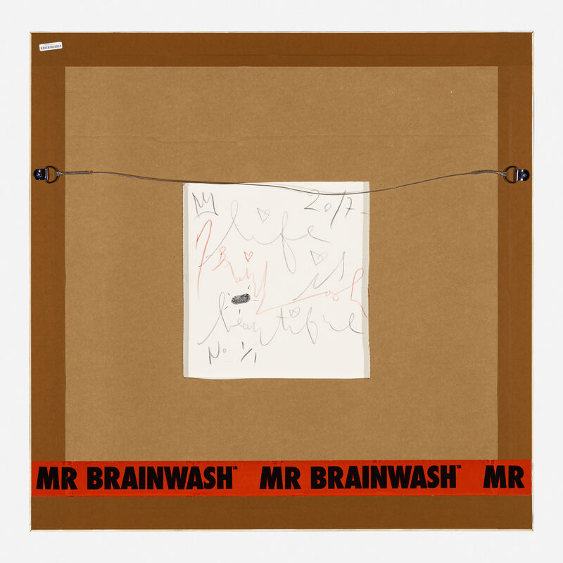 Mr. Brainwash, ‘Life is Beautiful (David Bowie)’, 2017, Mixed Media, Mixed media on paper, Rago/Wright/LAMA