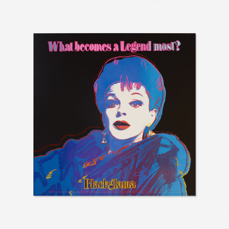 Andy Warhol, ‘Blackglama (Judy Garland) from the Ads portfolio’, 1985, Print, Screenprint in colors, Rago/Wright/LAMA
