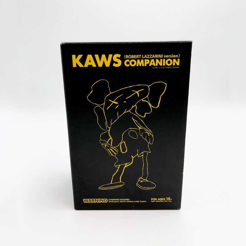 KAWS, ‘Distorted Companion (Brown) (KAWS x Robert Lazzarini)’, 2010, Sculpture, Paitned cast vinyl, Lougher Contemporary