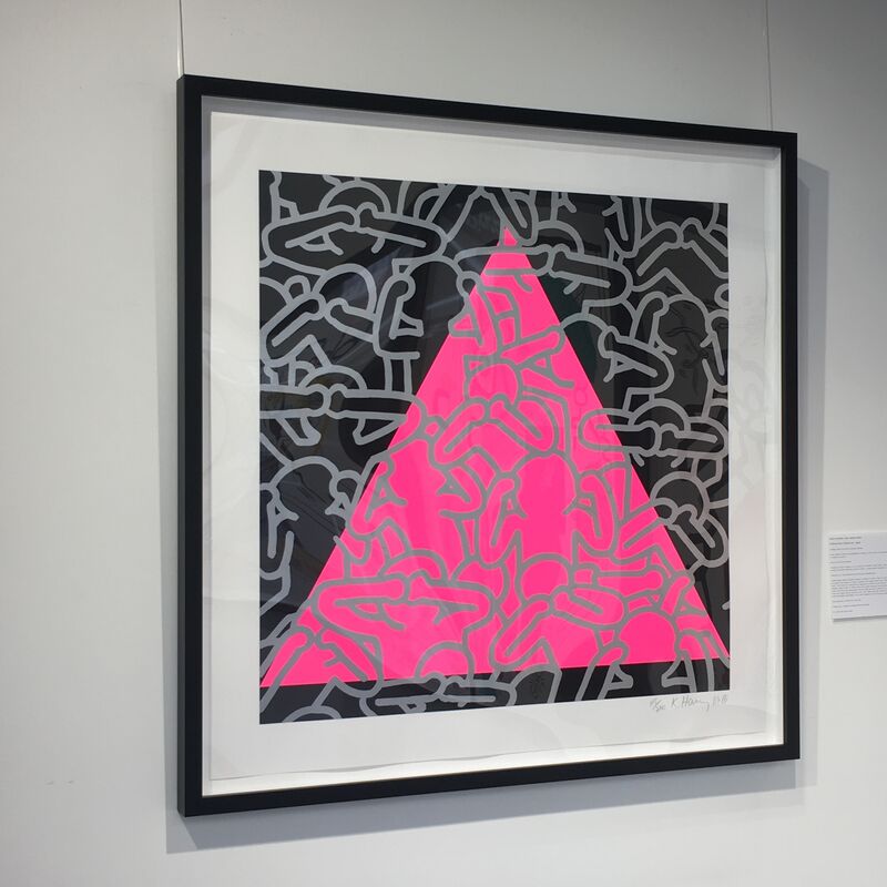Keith Haring, ‘Silence Equals Death’, 1989, Print, Silkscreen print in colours on wove paper, Joseph Fine Art LONDON