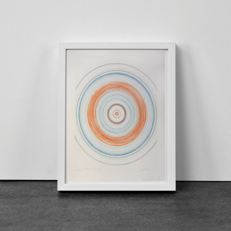 Damien Hirst, ‘Twisted in Sobriety (from In a Spin, the Action of the World on Things, Volume II)’, 2002, Print, Etching on 350 gsm Hahnemühle paper, Weng Contemporary
