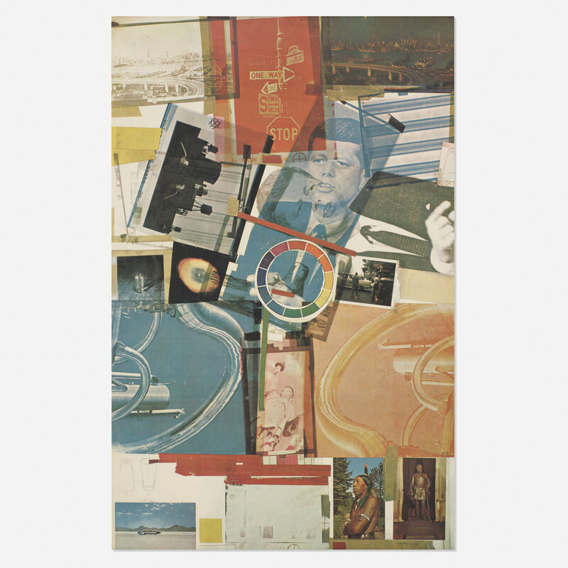 Robert Rauschenberg, ‘Core Poster’, 1965, Posters, Offset color lithograph and screenprint with varnish on wove paper, Rago/Wright/LAMA