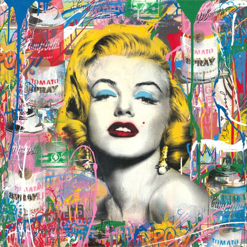 Mr. Brainwash, ‘Marilyn Monroe’, 2019, Mixed Media, Mixed media, NG Art Gallery