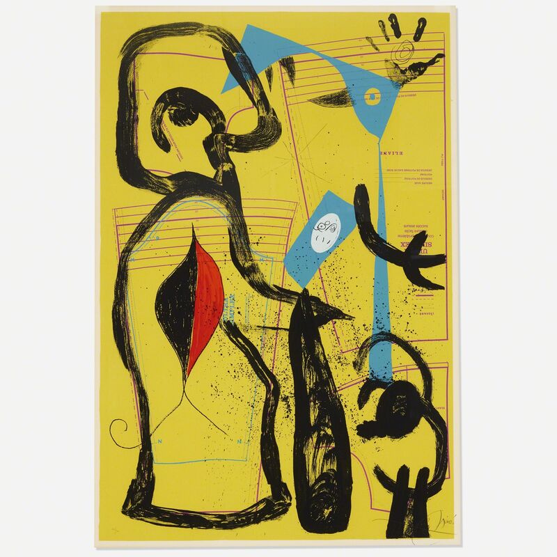Joan Miró, ‘The Fitting II’, 1969, Print, Color lithograph on Arches wove paper, Rago/Wright/LAMA