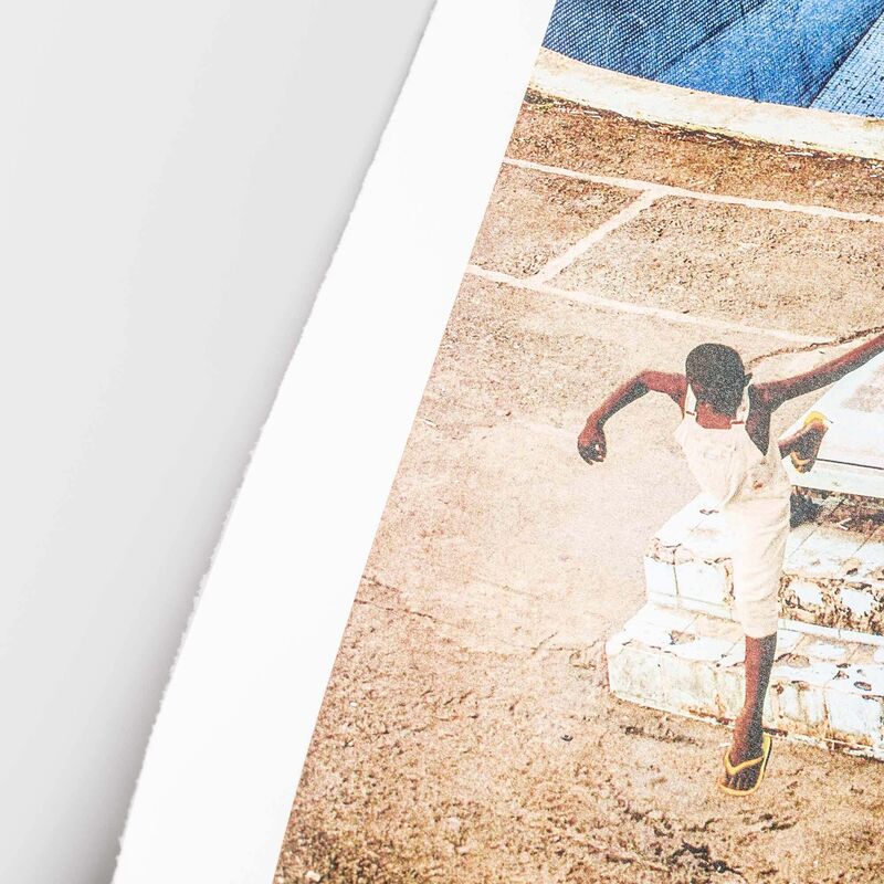 JR, ‘Swimming Pool, Intercontinental Hotel, Verticale, Monrovia, Liberia’, 2008, Print, 10-color lithograph printed on Marinoni machine, White BFK Rives paper - 270 grams, Pinto Gallery