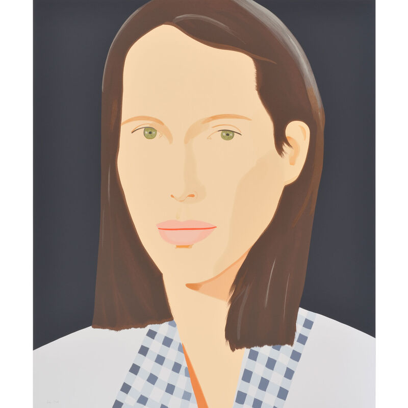 Alex Katz, ‘Christy’, 2013, Print, Serigraph in colors on Saunders Waterford Paper, Pop Fine Art