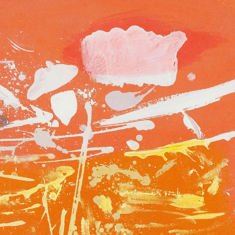 Dan Christensen, ‘Untitled (Orange Rush)’, 1981, Painting, Acrylic on paper, Caviar20