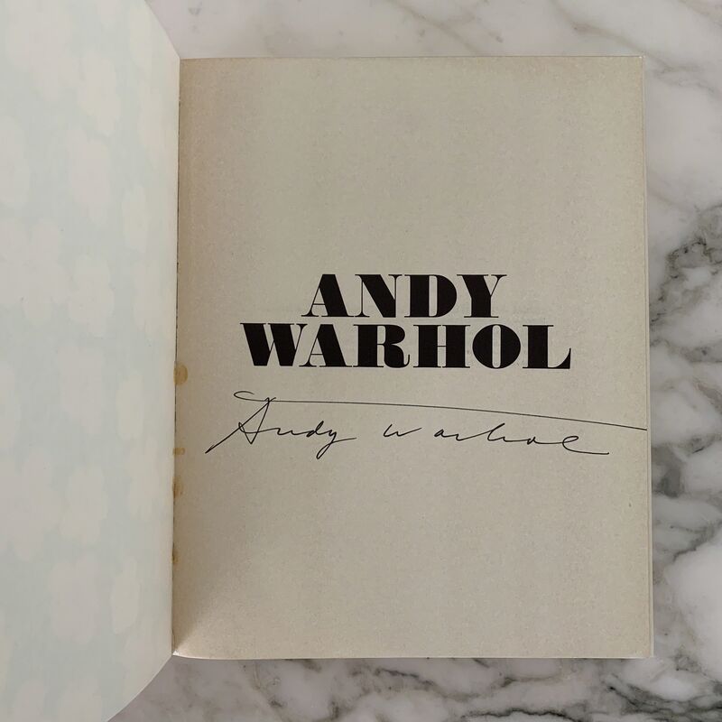 Andy Warhol, ‘Andy Warhol (Moderna Museet - Deluxe Signed Edition)’, 1969, Books and Portfolios, Softback book, black perspex slipcase, gilt, Artificial Gallery