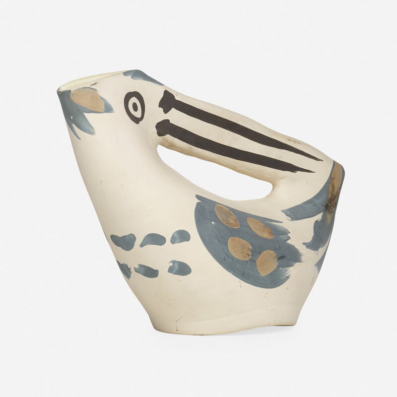 Pablo Picasso, ‘Anse Prise pitcher’, 1953, Textile Arts, Earthenware with engobe decoration, glazed interior, Rago/Wright/LAMA