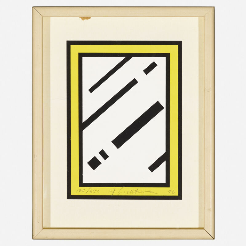 Roy Lichtenstein, ‘Mirror’, 1990, Print, Screenprint in colors, Rago/Wright/LAMA
