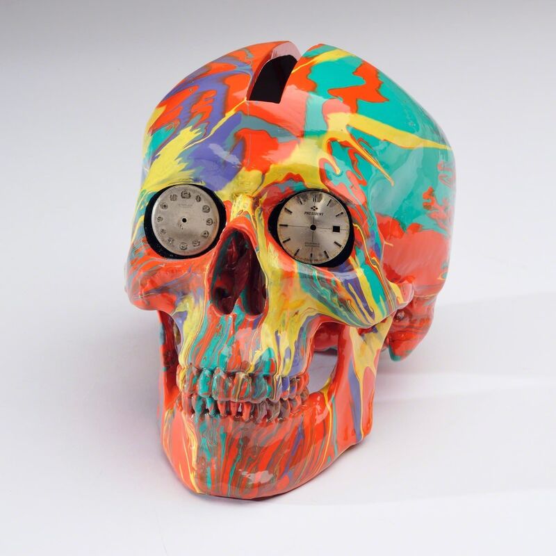 Damien Hirst, ‘The Hours Spin Skull’, 2009, Sculpture, Sculpture (Glosspaint on plastic), Weng Contemporary
