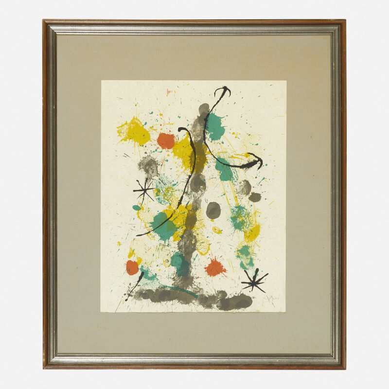 Joan Miró, ‘Quelques Fleurs pour des Amis’, 1964, Print, Lithograph in colors, Rago/Wright/LAMA