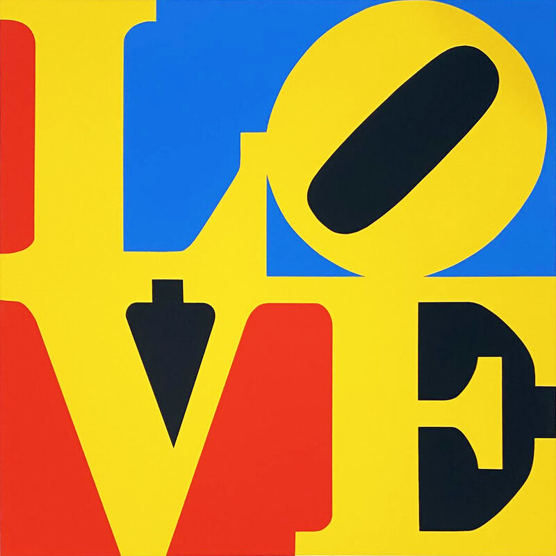 Robert Indiana, ‘The Book of Love 6’, 1996, Print, Serigraph, Georgetown Frame Shoppe