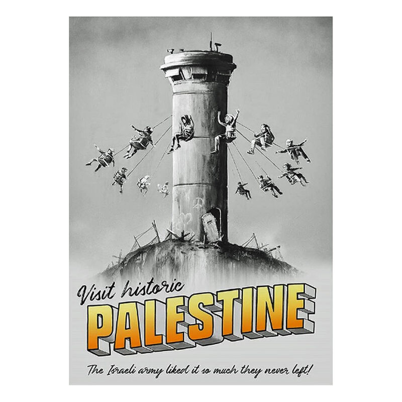 Banksy, ‘Visit Historic Palestine’, 2019, Ephemera or Merchandise, Offset print, Lougher Contemporary Gallery Auction