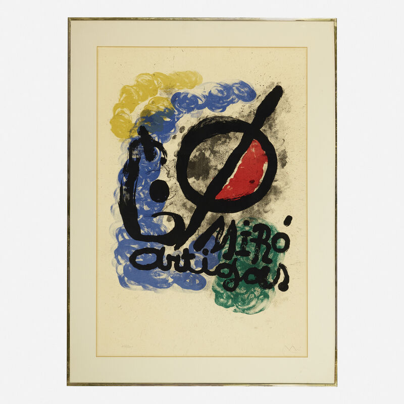 Joan Miró, ‘Affiche pour l'Exposition Miro-Artigas’, 1963, Print, Lithograph in colors on Rives paper, Rago/Wright/LAMA