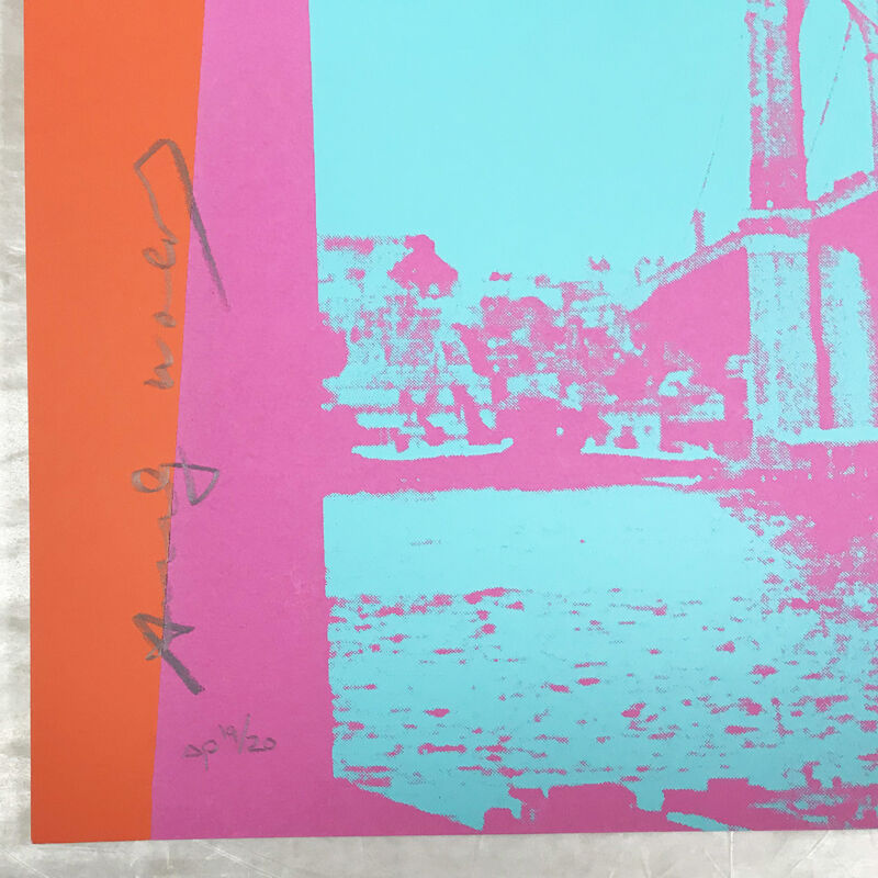 Andy Warhol, ‘Brooklyn Bridge, II.290’, 1983, Print, Screenprint on lenox museum board, Hamilton-Selway Fine Art Gallery Auction