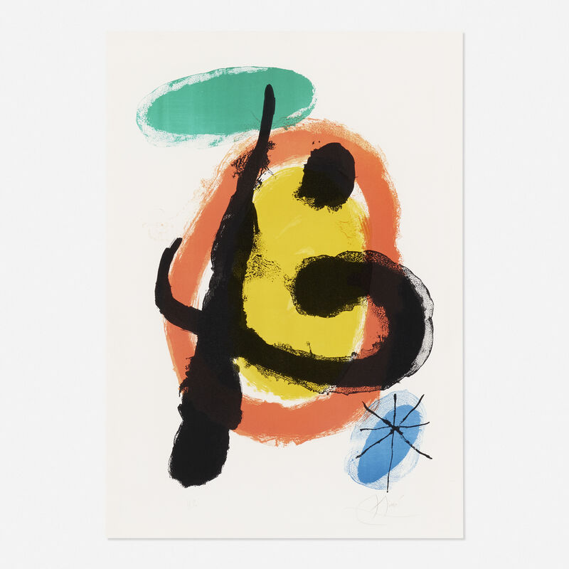 Joan Miró, ‘Peintures Murales’, 1961, Print, Lithograph in colors, Rago/Wright/LAMA