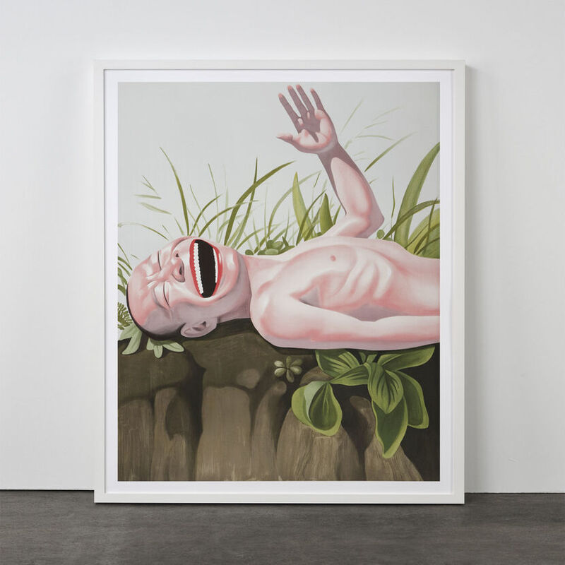 Yue Minjun, ‘Snatched Ecstasy (Portfolio of 20)’, 2009, Print, Lithography, Weng Contemporary