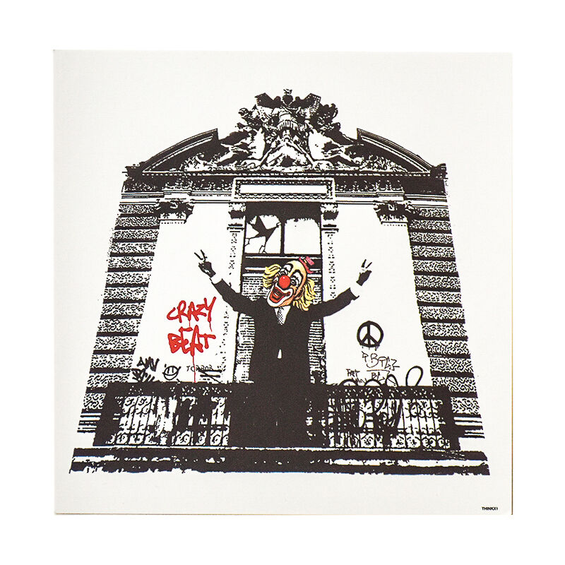 Banksy, ‘BLUR THINK TANK SPECIAL EDITION (Deluxe CD Box Set)’, 2012, Ephemera or Merchandise, Printed cards on thick stock in colors. Accompanied with booklet and double cd. Packaged in a deluxe top lid off box., Silverback Gallery