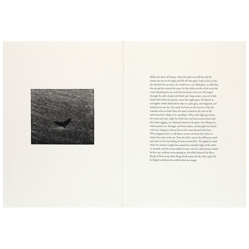 Vija Celmins, ‘Whale’, 1990, Print, Wood engraving on Somerset wove paper, Caviar20