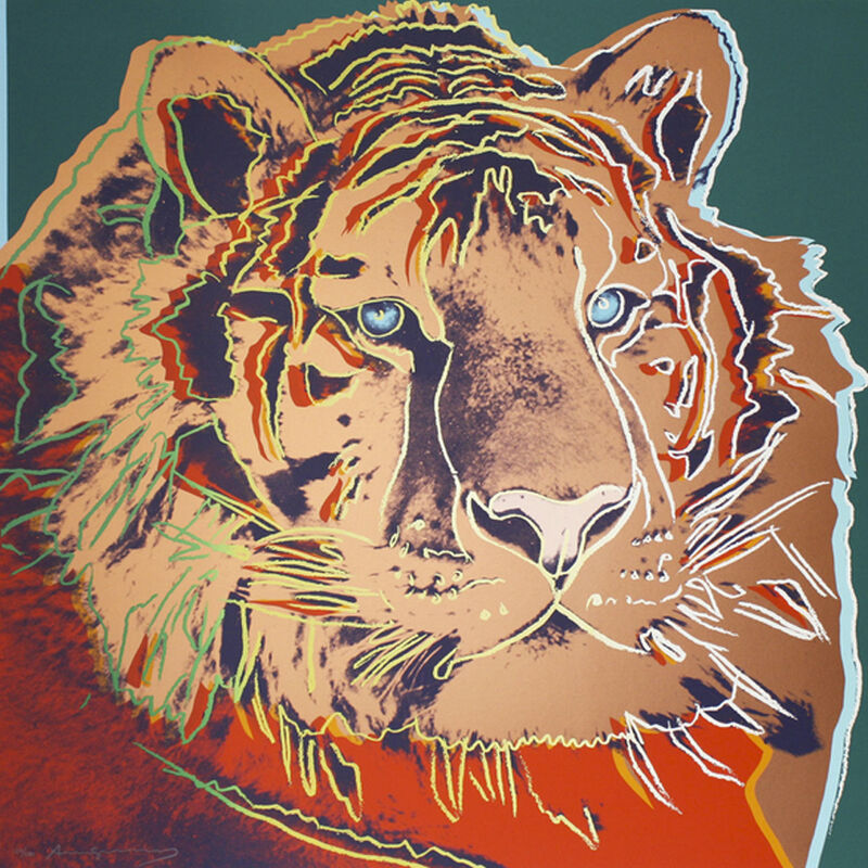 Andy Warhol, ‘Tiger (F & S II. 297)’, 1983, Print, Screenprint on Lenox Museum Board, David Benrimon Fine Art